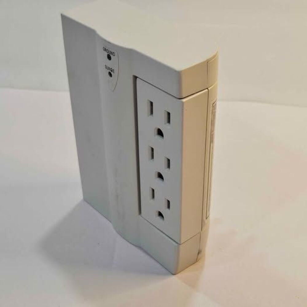 Side Socket WS-2 6-Outlet Swivel Surge Protector
